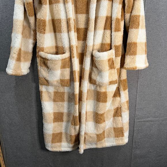 BumbleBella by Jill Martin Long Jacket Cardigen Hood Brown Size XXS - Picture 4 of 16